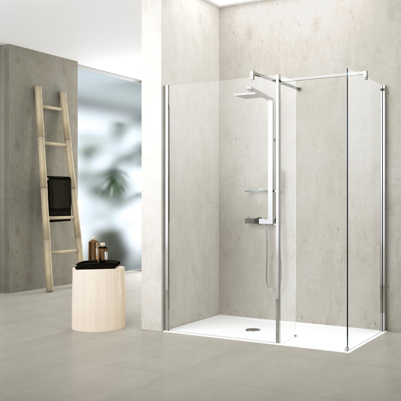 Shower Spaces Kuadra H Novellini