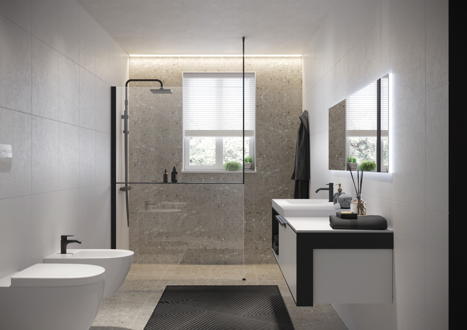 Wellness between two walls