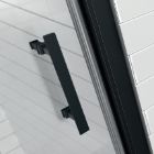 Chromované kovové kliky