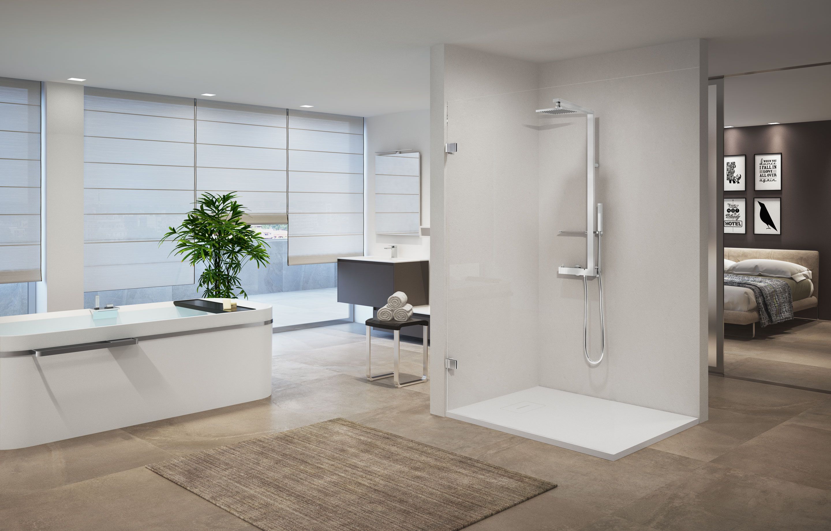 Sprchové sloupy - Flag