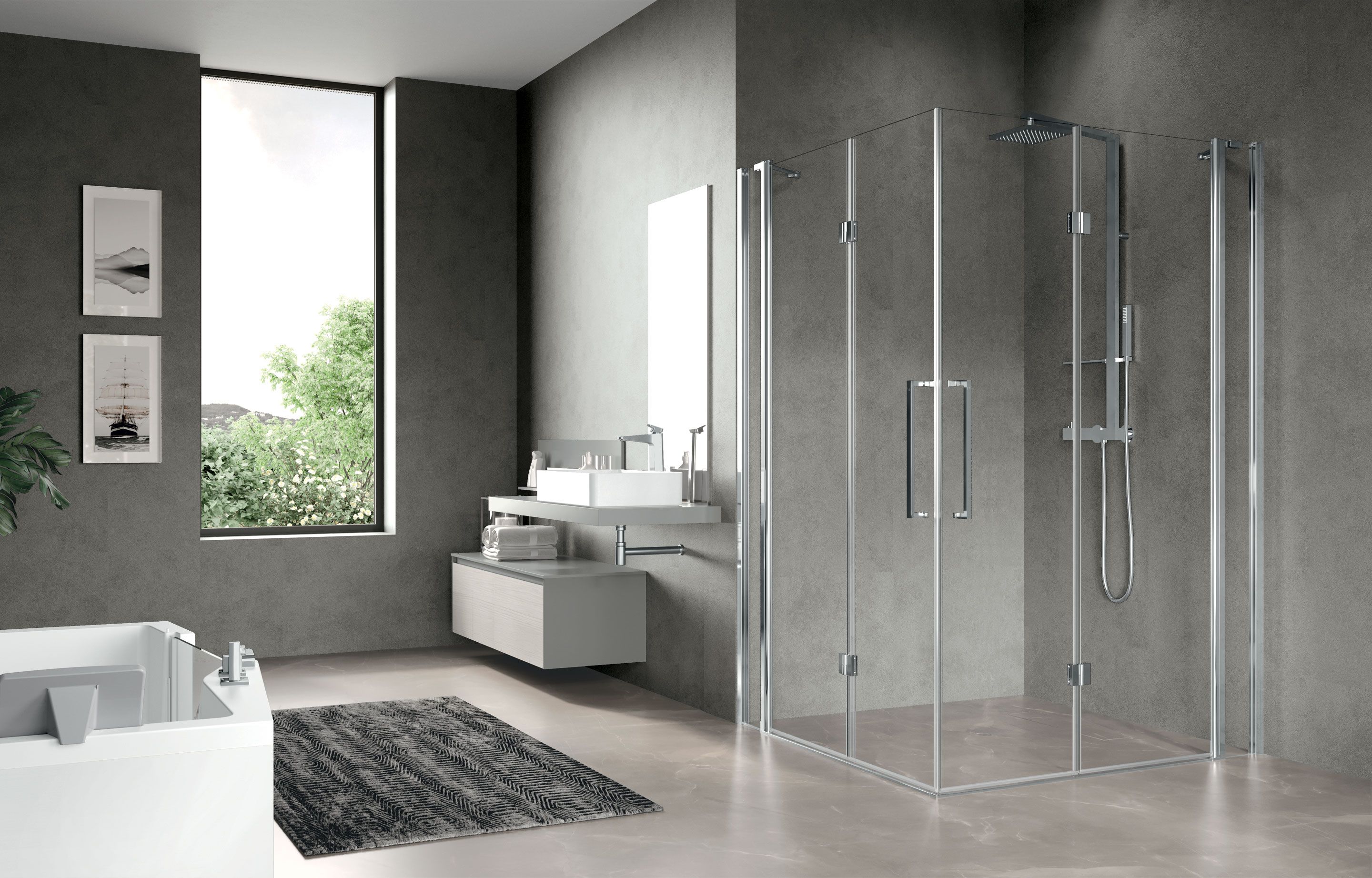 Sprchové kouty - Free 3 3AS