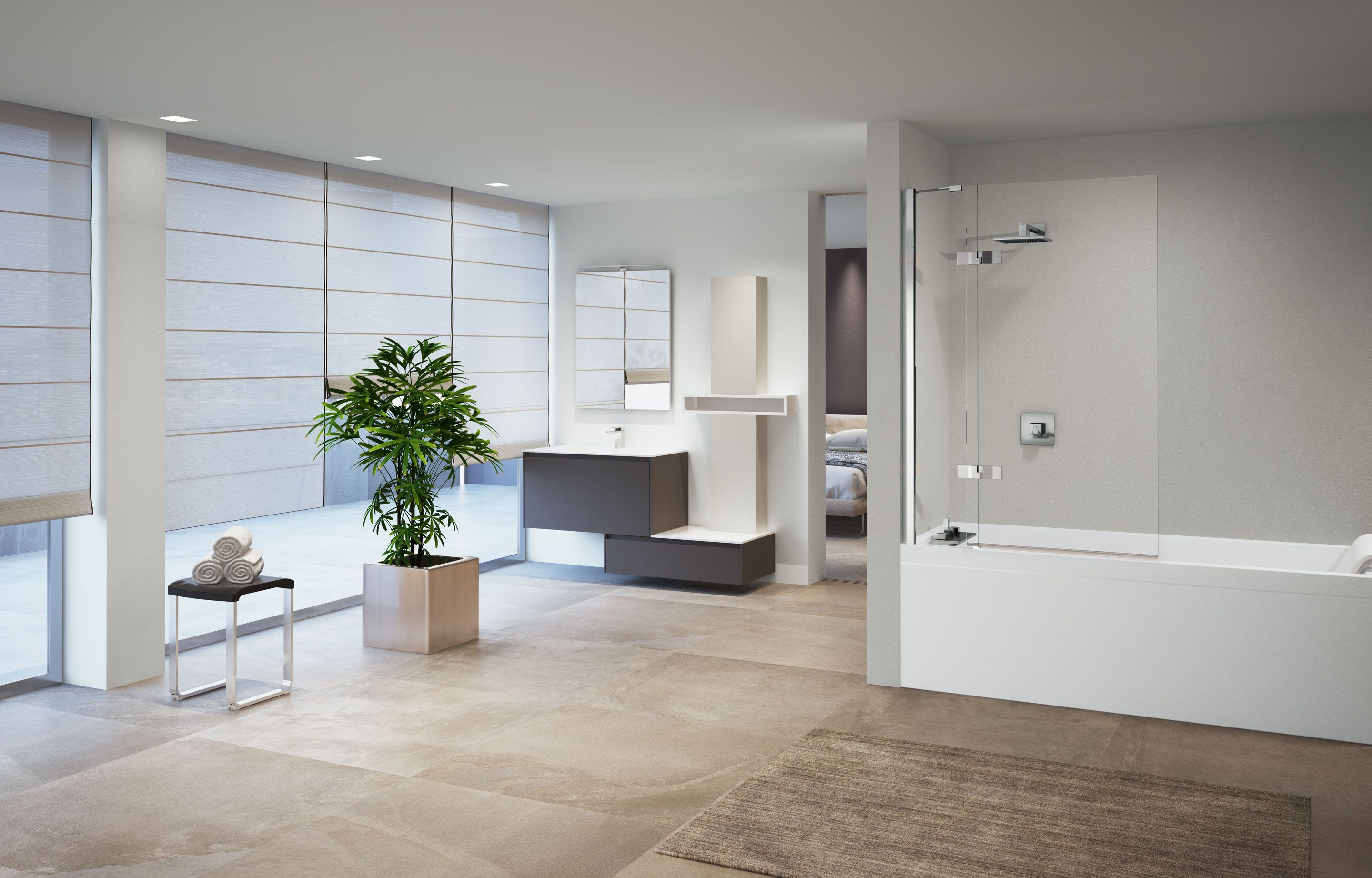 Bath screen - Gala 3V