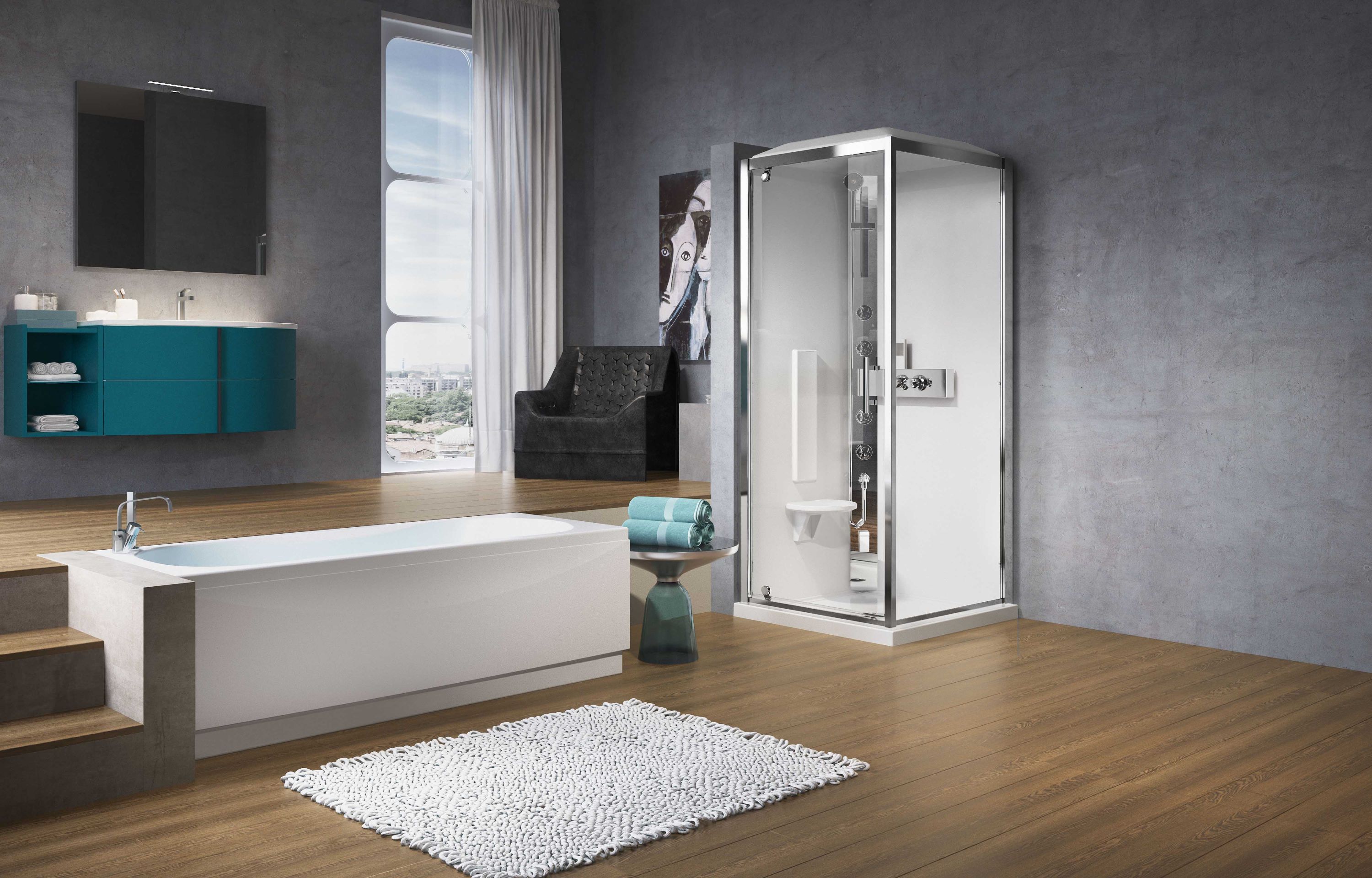 Sprchové kabiny - glax3gf90h2011