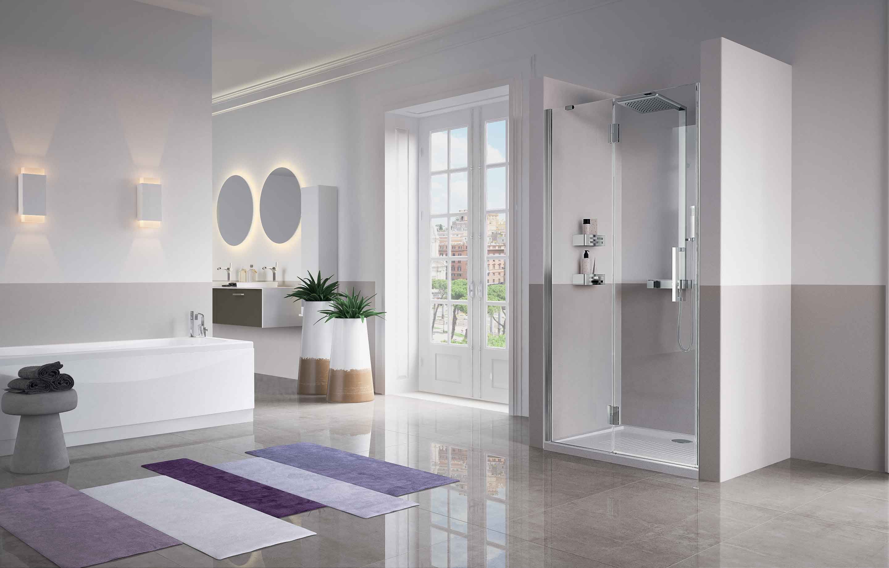 Sprchové kouty - louvregn