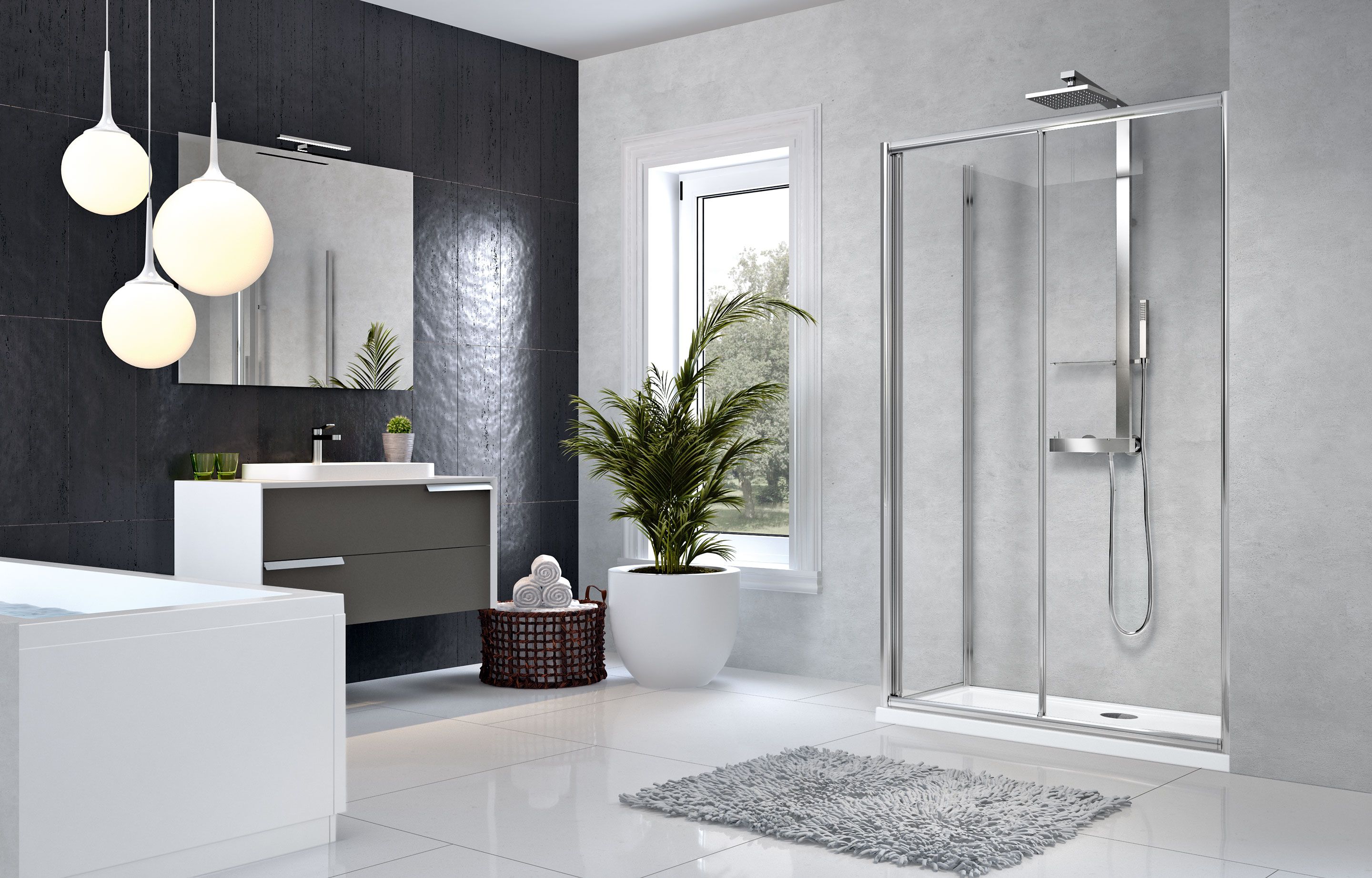 Sprchové kouty - Star 2P+F