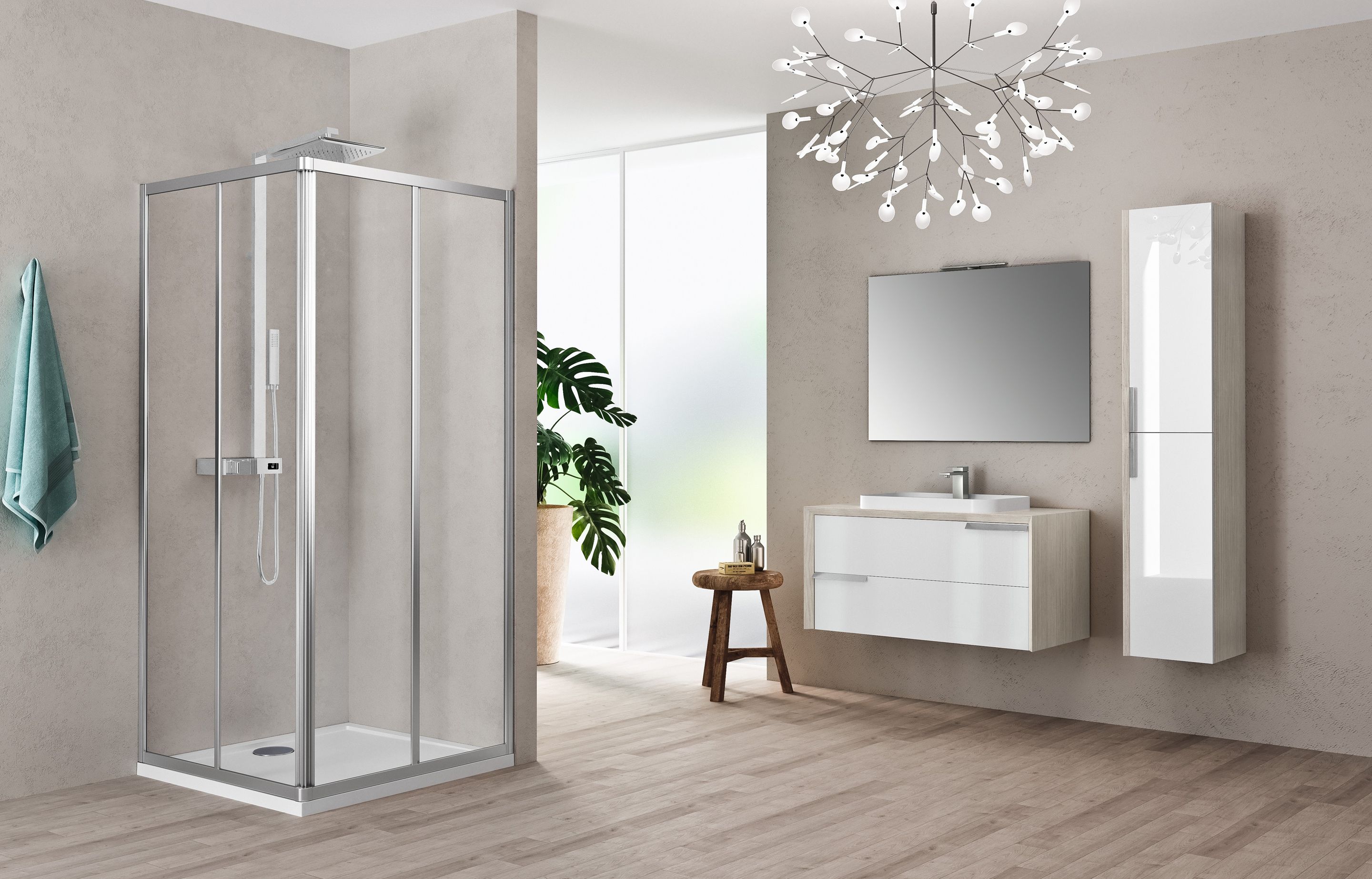 Koupelnová zástěna - Riviera 2.0 A