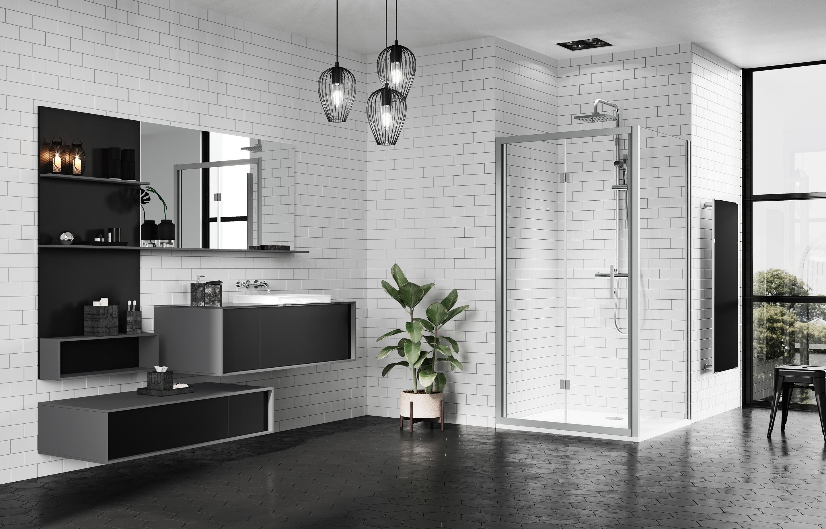 Sprchové kouty - Zephyros S+F